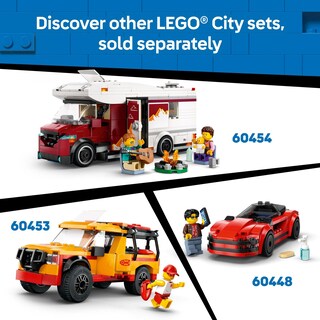 Foto 6 | Coche Deportivo Rojo De Juguete De Construcción Lego City Con Conductor De Más De 5 Años - Venta Internacional.