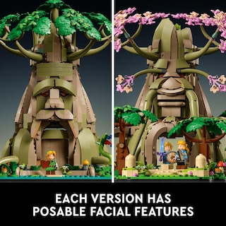 Foto 3 | Set De Construcción De Maquetas Lego The Legend Of Zelda Great Deku Tree 2 En 1 - Venta Internacional.