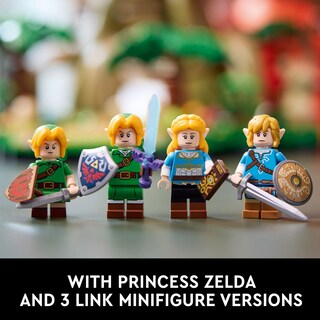 Foto 5 | Set De Construcción De Maquetas Lego The Legend Of Zelda Great Deku Tree 2 En 1 - Venta Internacional.