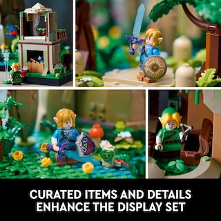 Foto 6 | Set De Construcción De Maquetas Lego The Legend Of Zelda Great Deku Tree 2 En 1 - Venta Internacional.