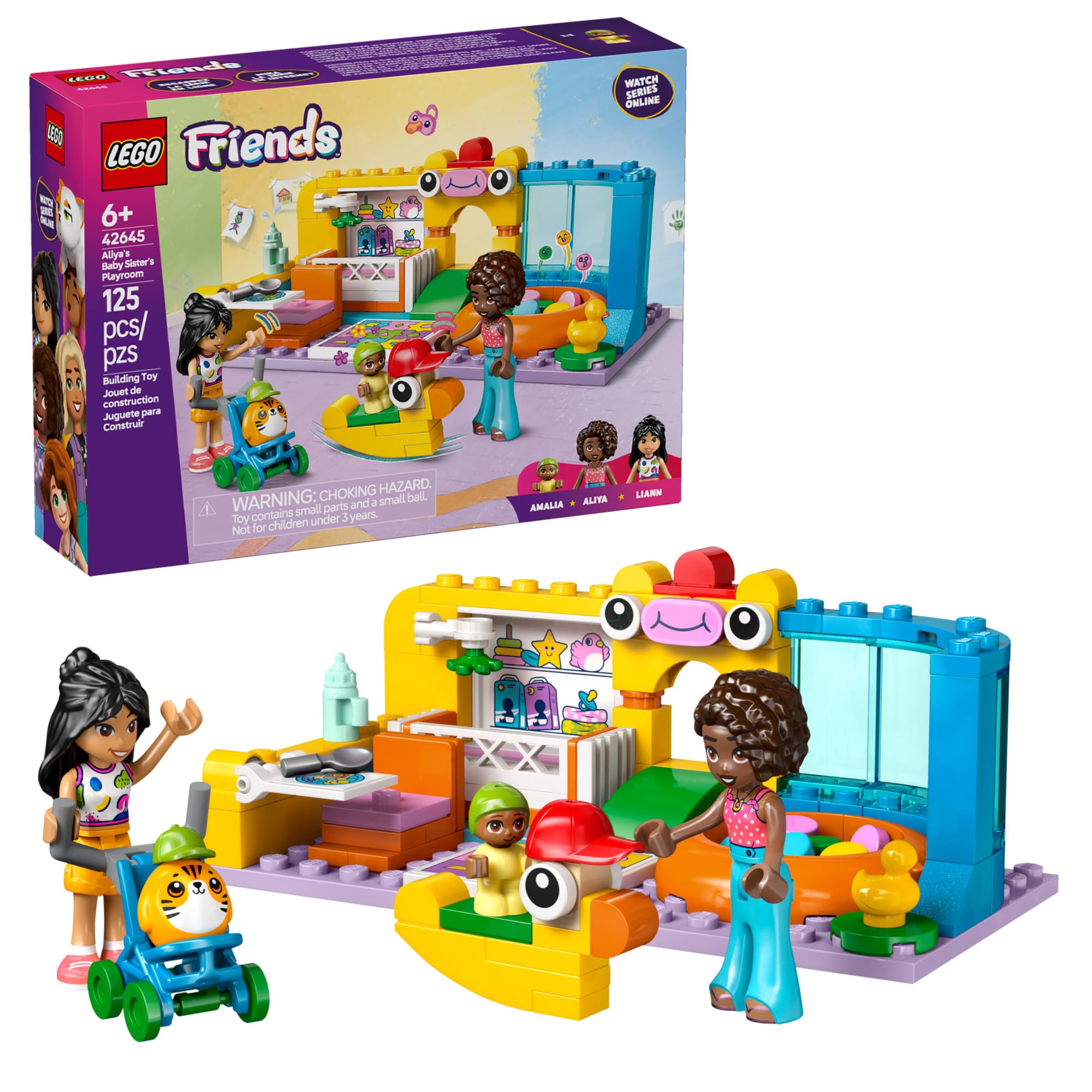 Juguete De Construcción Lego Friends La Habitación De Juegos De La Hermana Pequeña De Aliya - Venta Internacional.