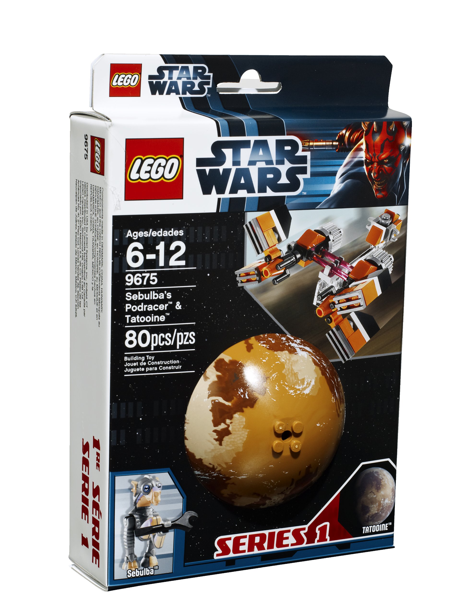 Juguete Lego Star Wars Sebulba's Podracer Y Tatooine 9675 - Venta Internacional.