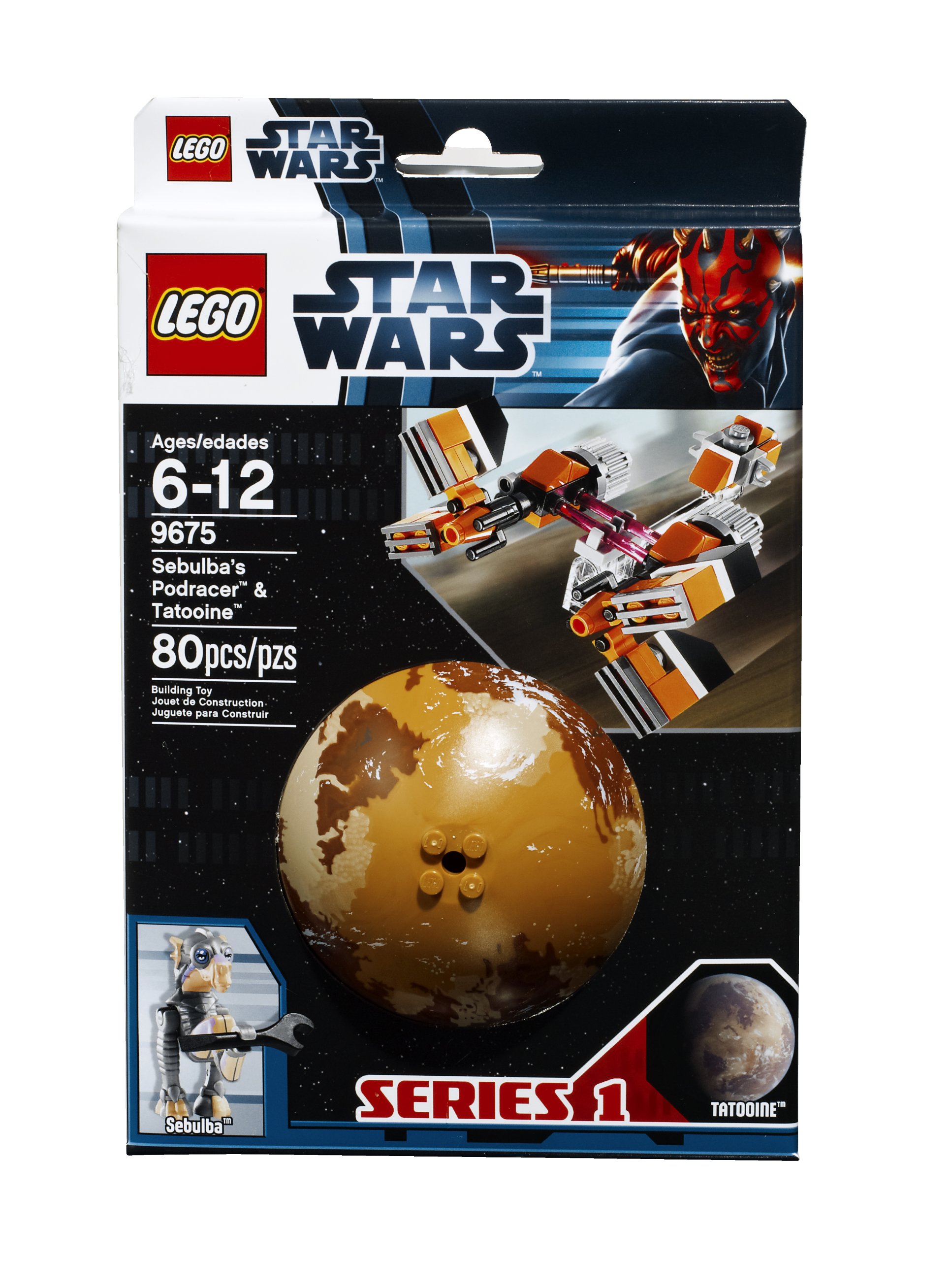 Foto 4 pulgar | Juguete Lego Star Wars Sebulba's Podracer Y Tatooine 9675 - Venta Internacional.