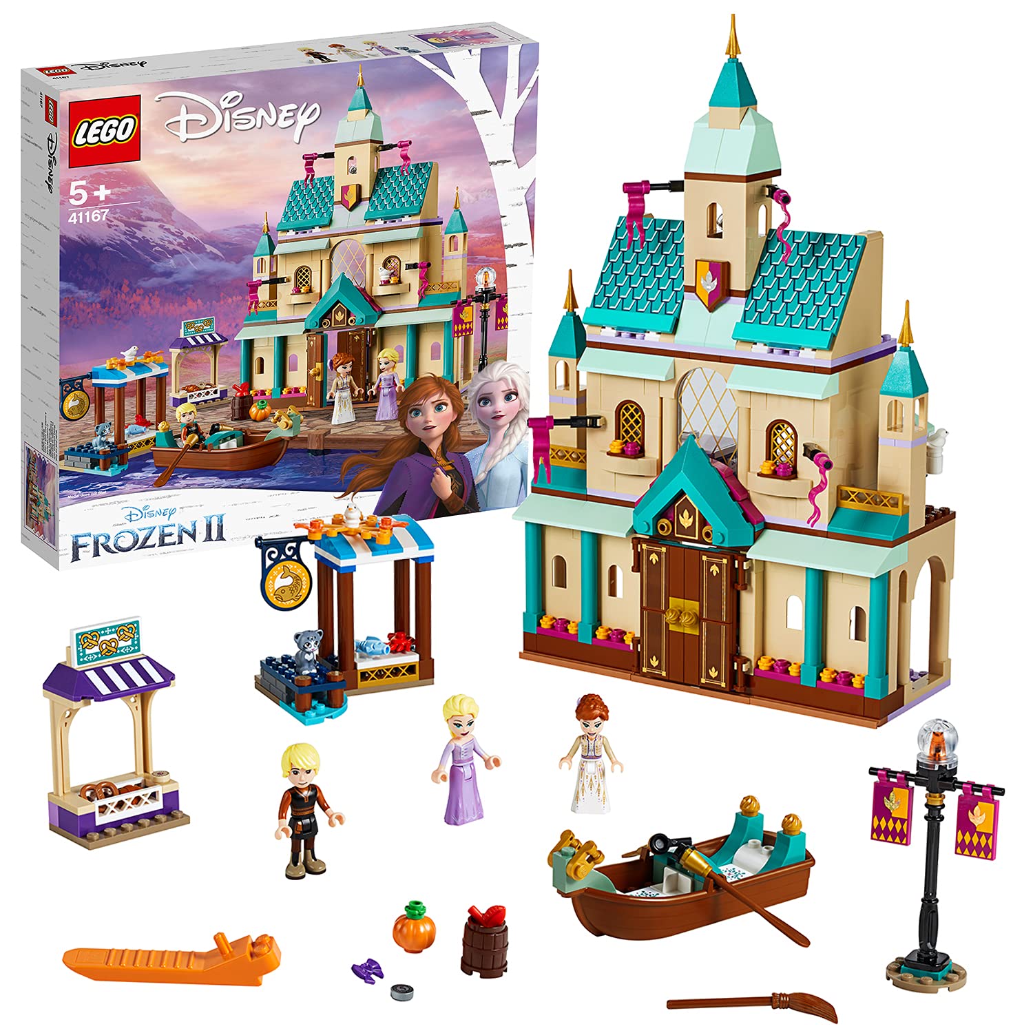 Foto 2 pulgar | Juguete Lego Disney Princess Arendelle Castle Village 41167 - Venta Internacional.