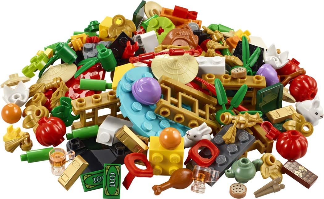 Paquete De Accesorios Lego Lego Lunar New Year Vip (40605) Juguete De Construcción - Venta Internacional.