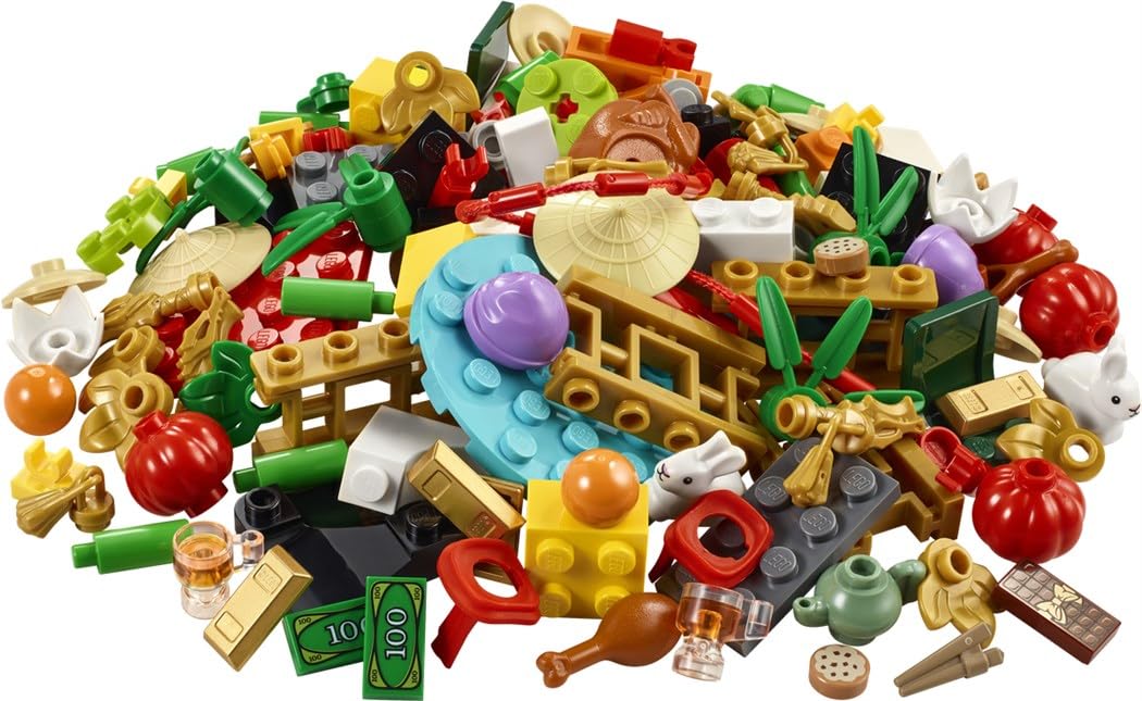 Foto 1 | Paquete De Accesorios Lego Lego Lunar New Year Vip (40605) Juguete De Construcción - Venta Internacional.