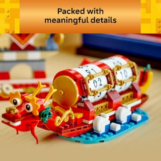 Foto 5 | Calendario De Festivales Lego 40678 Para Juguetes De Construcción, Año Nuevo Lunar - Venta Internacional.