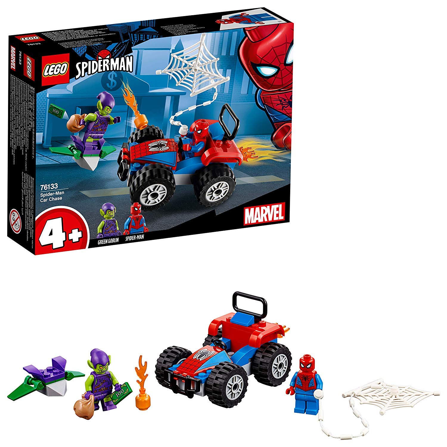 Minivehículo Lego Super Heroes 76133 Spider-man De Juguete - Venta Internacional.