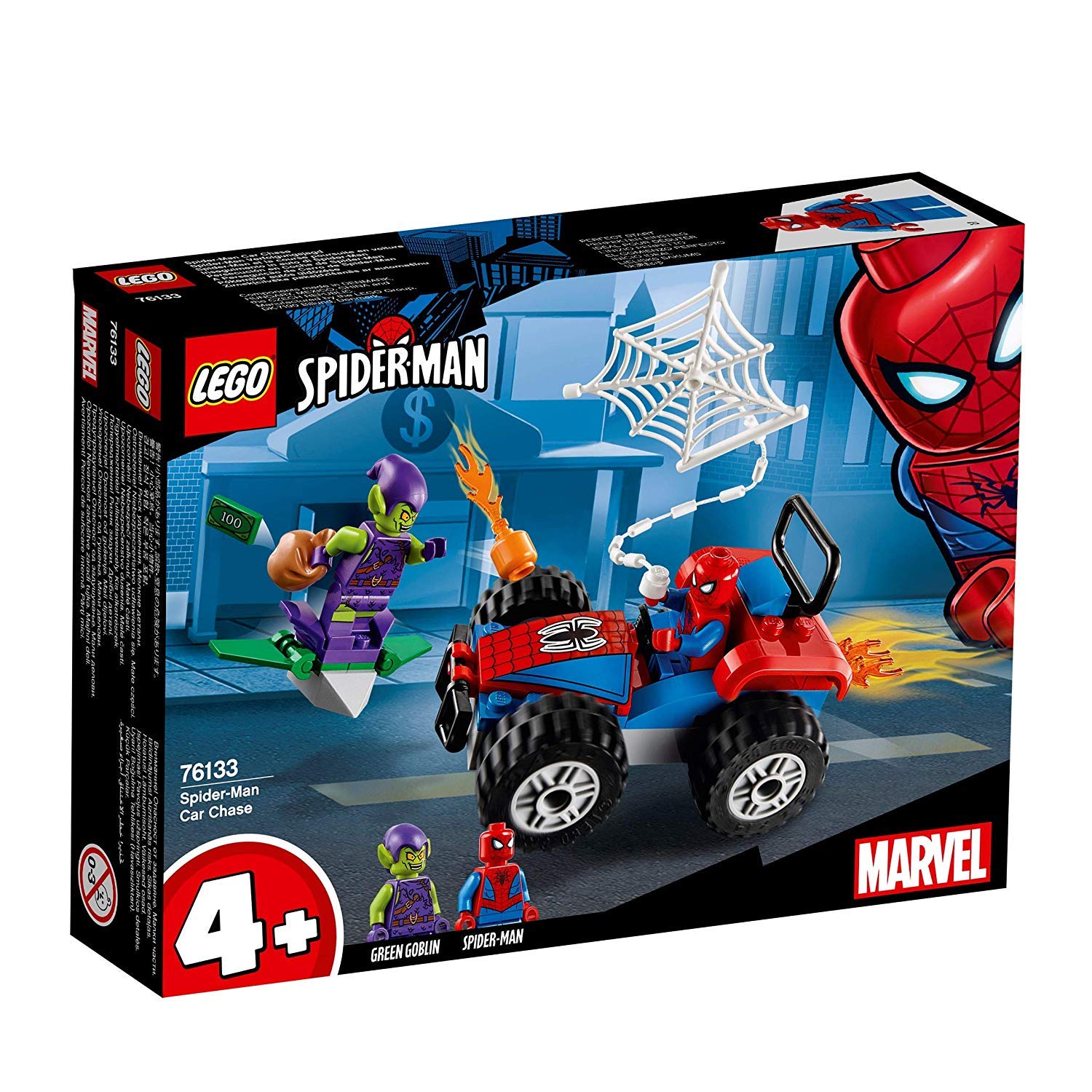 Foto 3 pulgar | Minivehículo Lego Super Heroes 76133 Spider-man De Juguete - Venta Internacional.