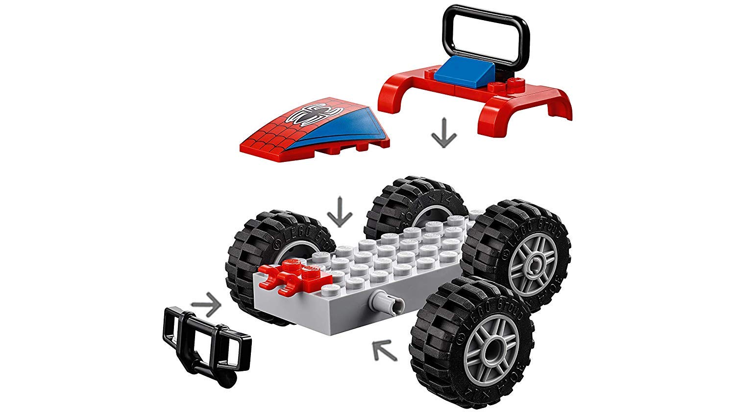 Foto 6 | Minivehículo Lego Super Heroes 76133 Spider-man De Juguete - Venta Internacional.