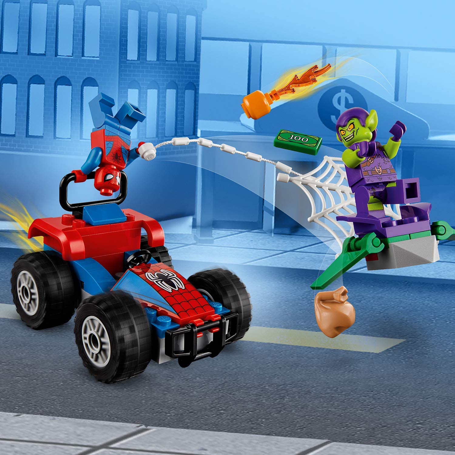 Foto 8 pulgar | Minivehículo Lego Super Heroes 76133 Spider-man De Juguete - Venta Internacional.
