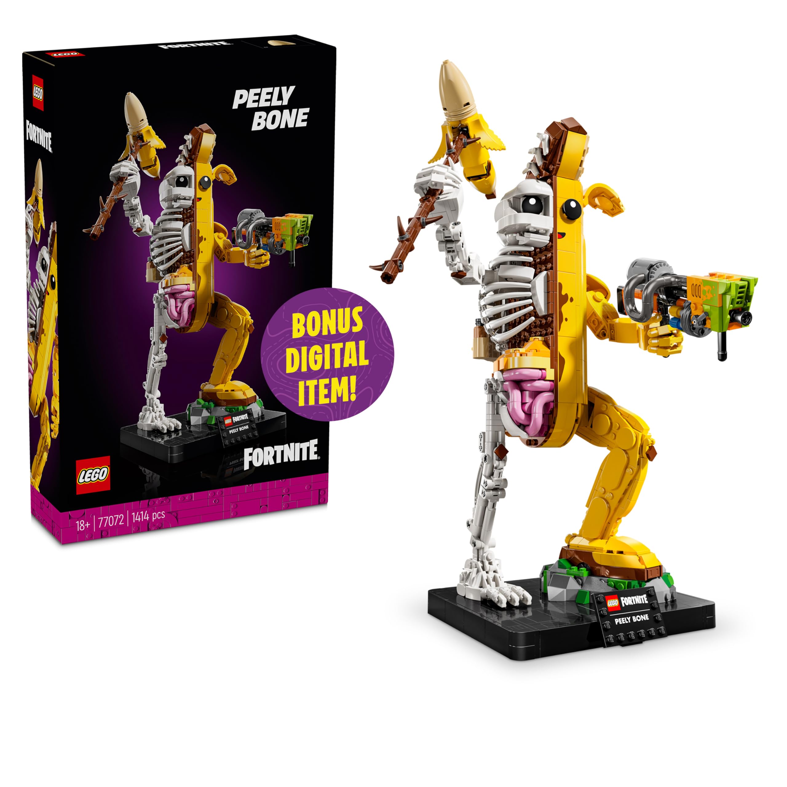 Set De Construcción Lego Fortnite Peely Bone 77072 Para Adultos Mayores De 18 Años - Venta Internacional.