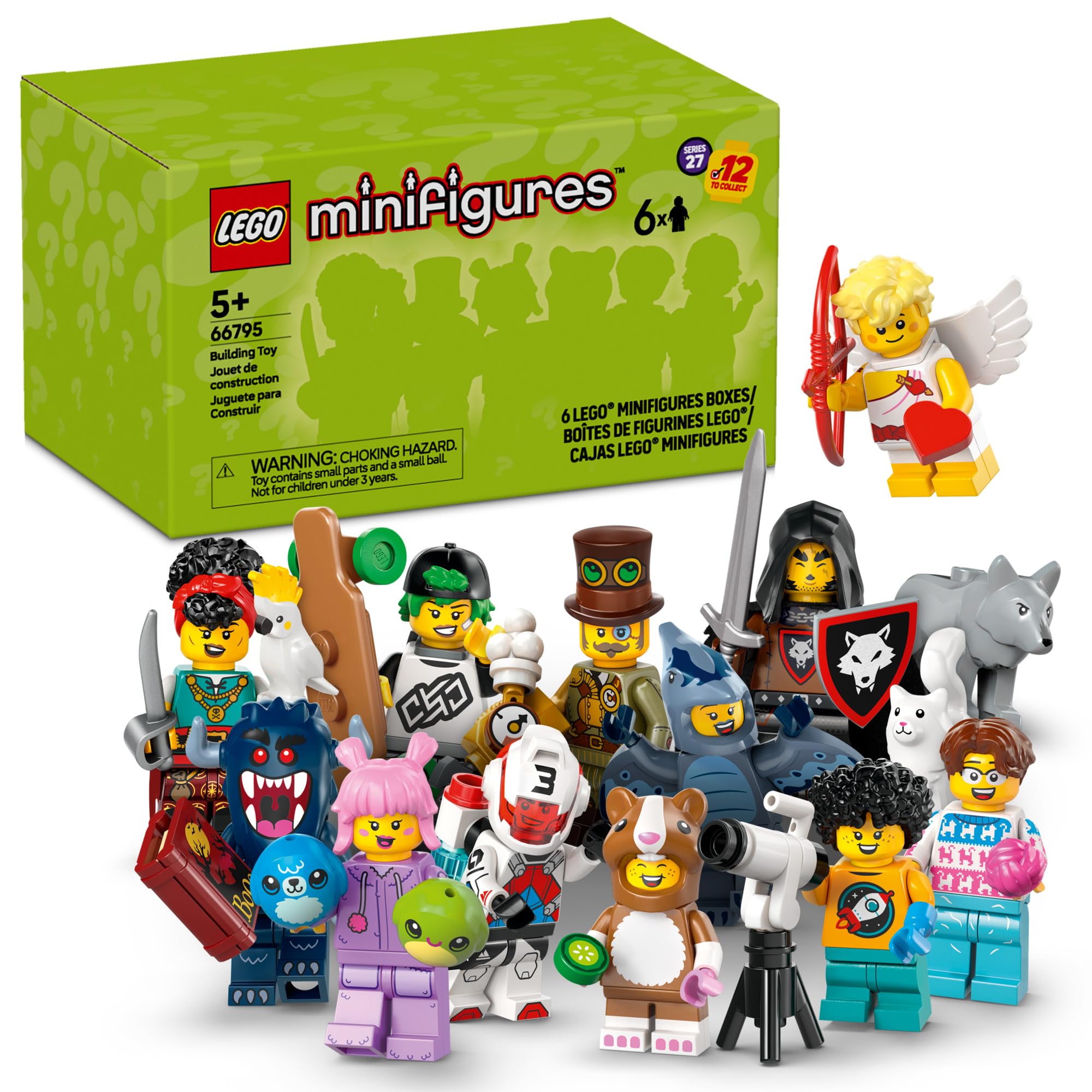 Figuras Coleccionables Lego Minifigures Series 27, Paquete De 6 Para Niños Mayores De 5 Años - Venta Internacional.