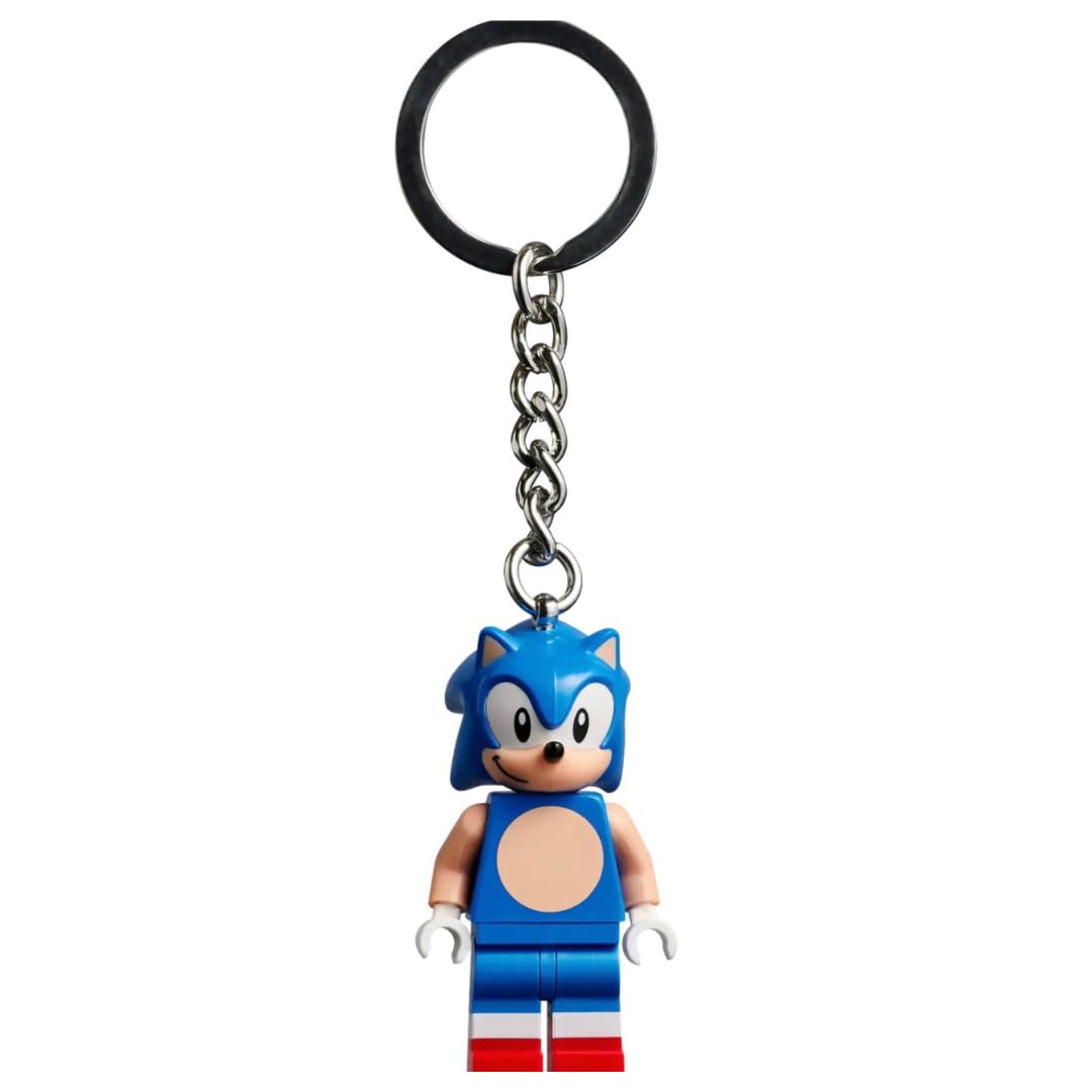 Llavero Lego 854239 Con Forma De Minifigura De Sonic The Hedgehog - Venta Internacional.