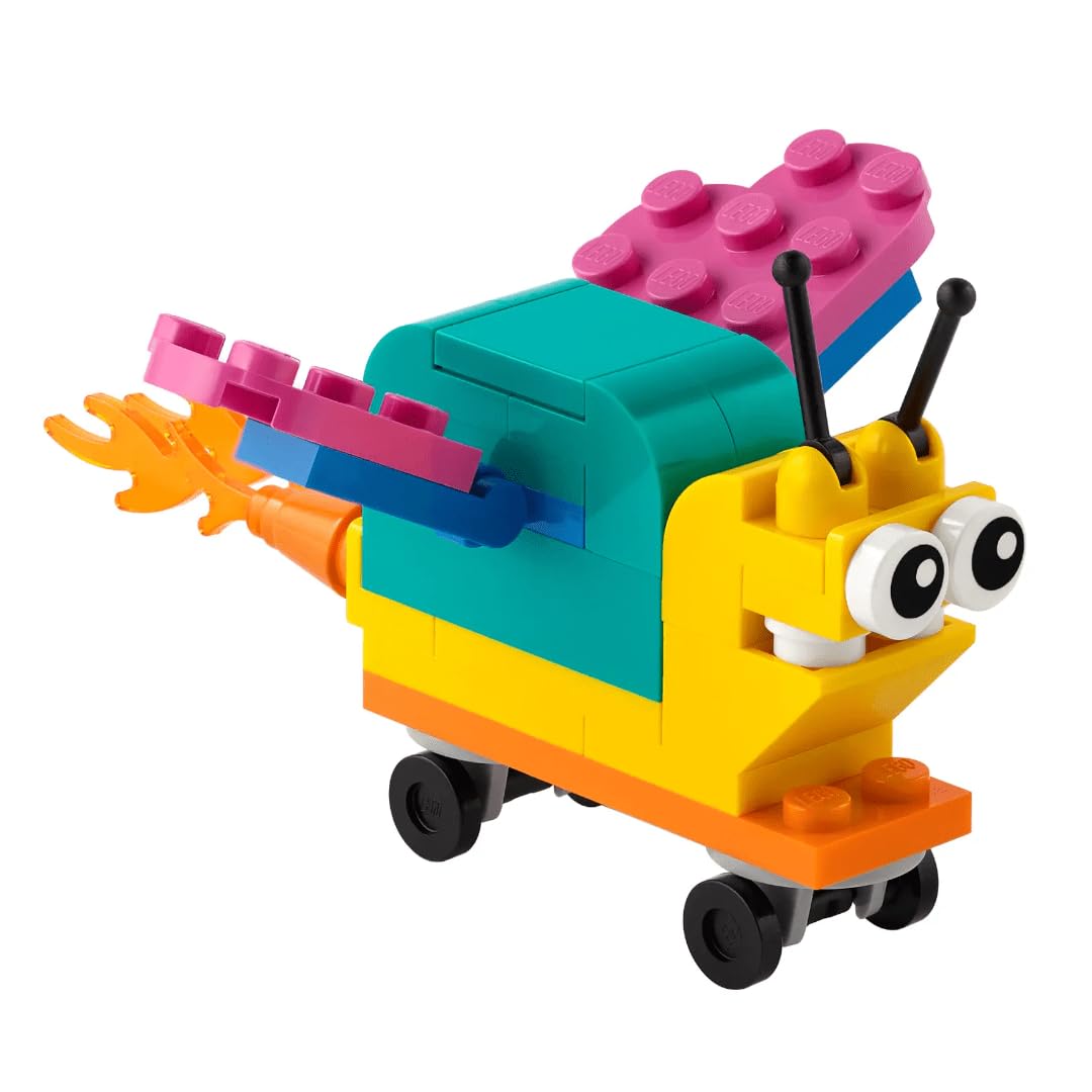 Foto 2 | Bloques De Construcción Lego Classic 30563 Super Slim Snail 36 Piezas - Venta Internacional.
