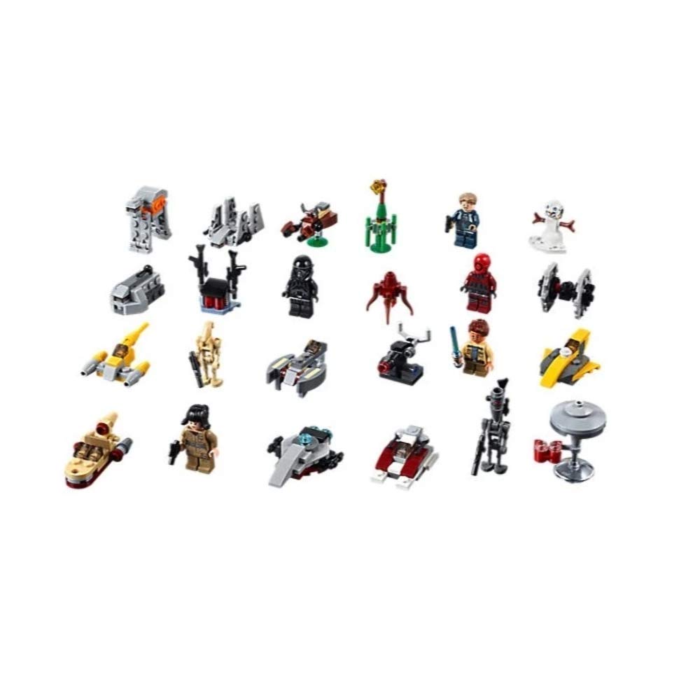 Foto 3 pulgar | Calendario De Adviento Lego Star Wars 2018 75213 Con 8 Minifiguras - Venta Internacional.