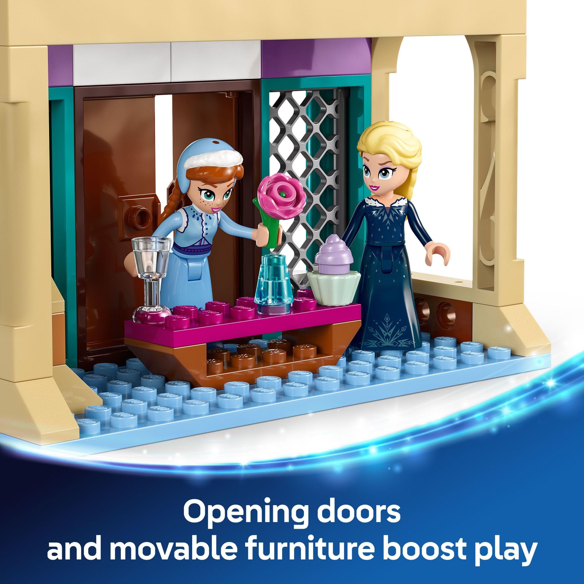 Foto 4 pulgar | Set De Construcción Lego Disney Frozen Arendelle Castle 43265 - Venta Internacional.