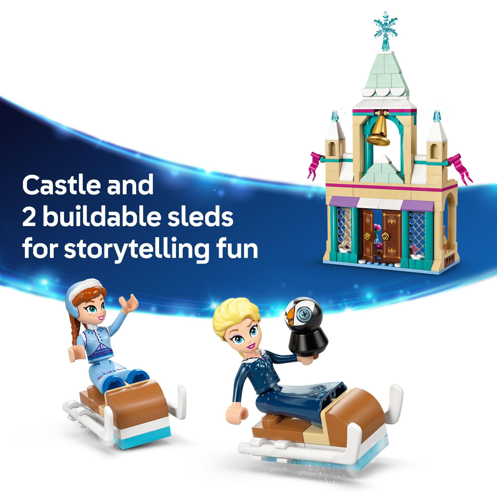 Foto 5 pulgar | Set De Construcción Lego Disney Frozen Arendelle Castle 43265 - Venta Internacional.