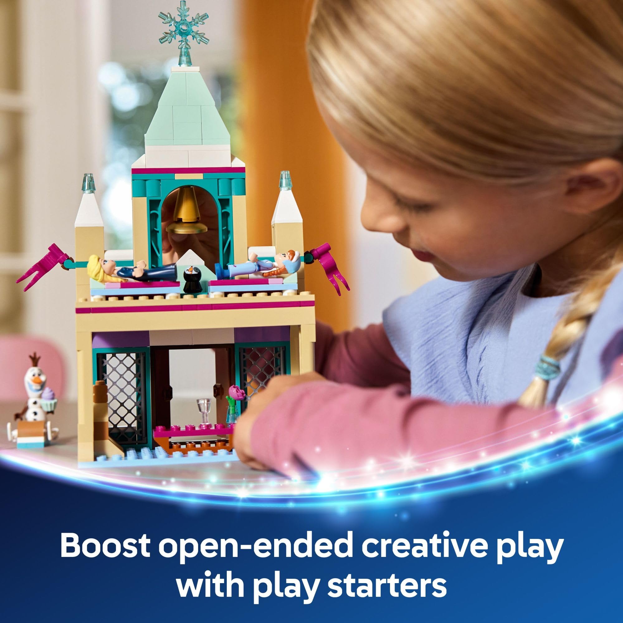 Foto 6 pulgar | Set De Construcción Lego Disney Frozen Arendelle Castle 43265 - Venta Internacional.