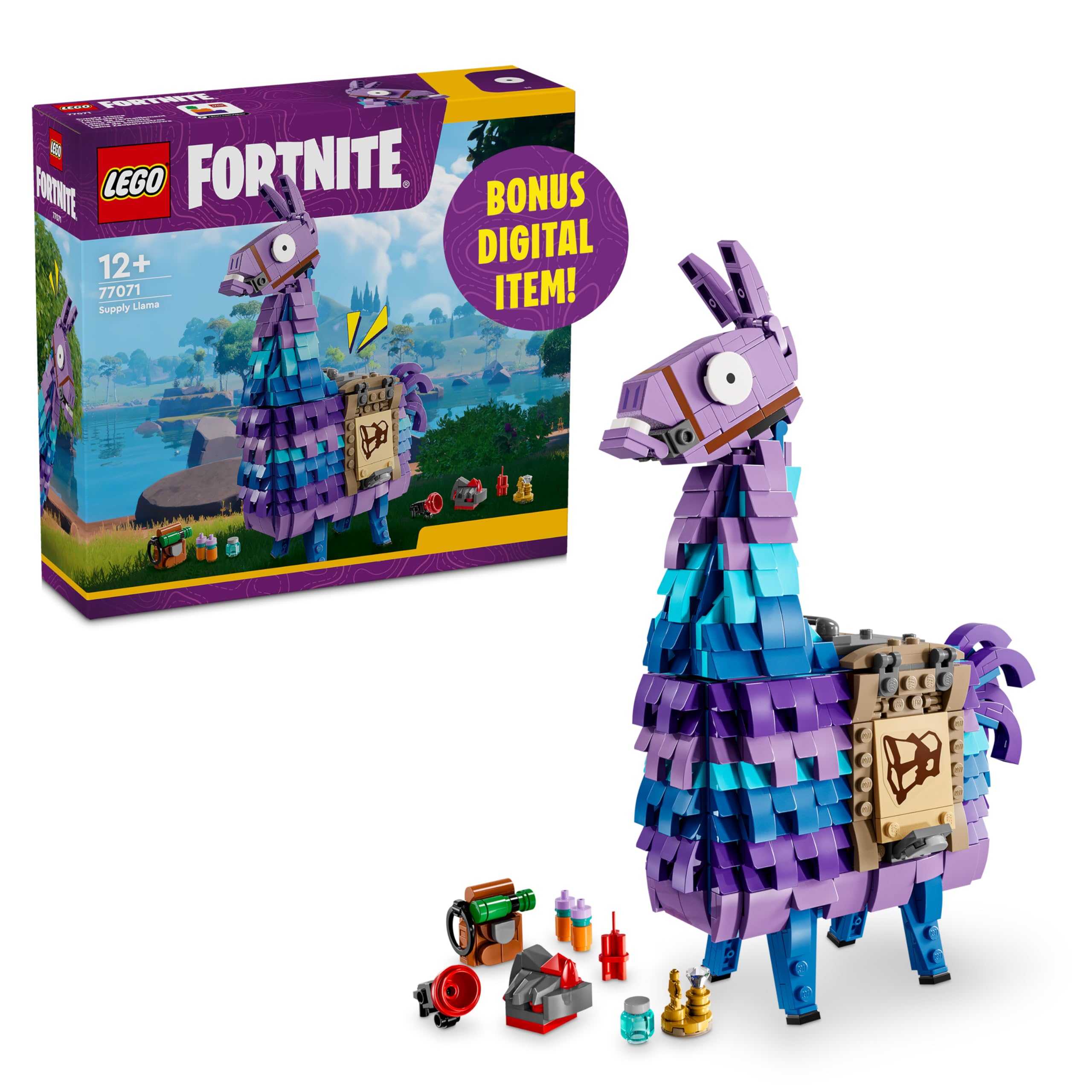 Foto 2 pulgar | Set De Construcción Lego Fortnite Supply Llama Kids 12+ Years - Venta Internacional.