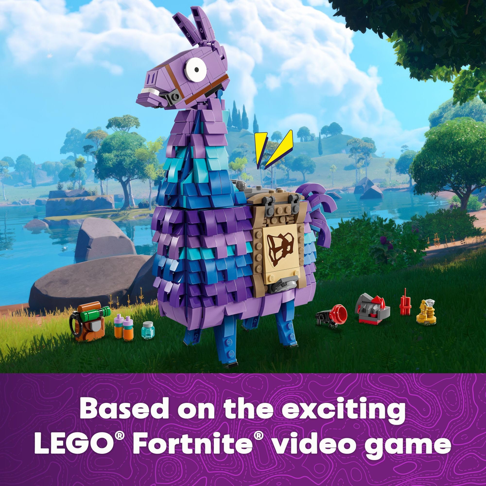 Foto 5 pulgar | Set De Construcción Lego Fortnite Supply Llama Kids 12+ Years - Venta Internacional.