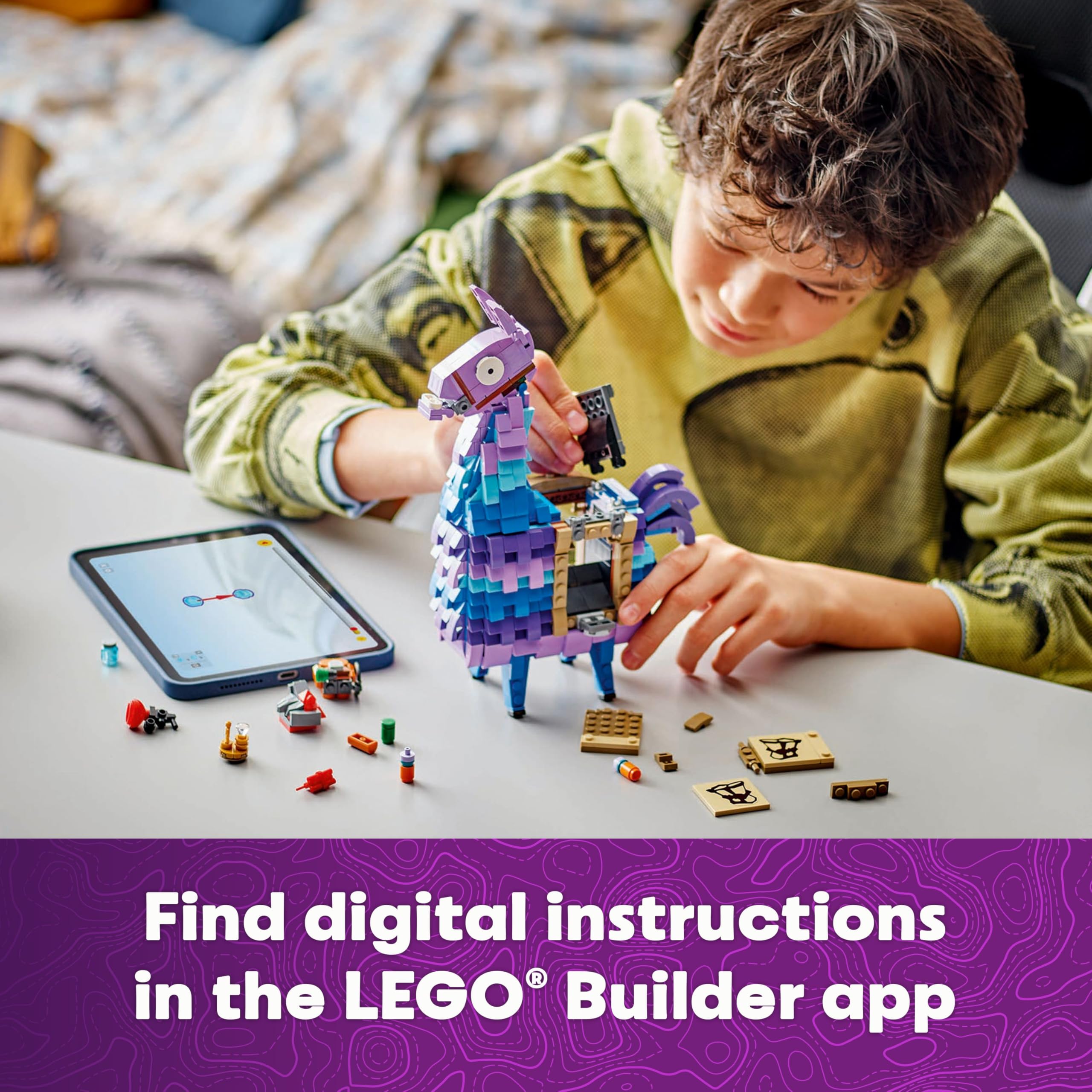 Foto 8 pulgar | Set De Construcción Lego Fortnite Supply Llama Kids 12+ Years - Venta Internacional.