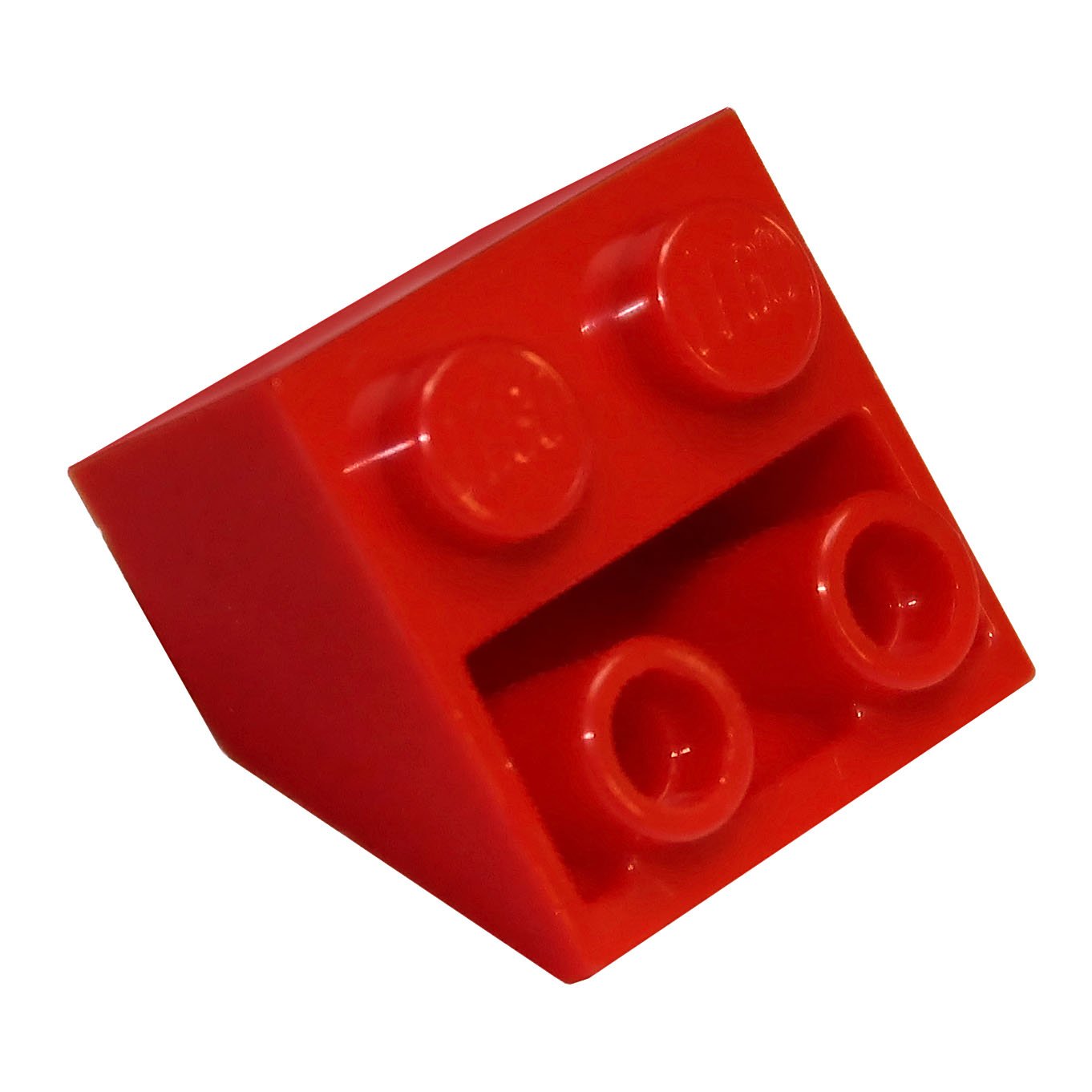 Partes Y Piezas De Lego: Rojo (rojo Brillante) 2x2 45 Pendiente Invertida X100 - Venta Internacional.