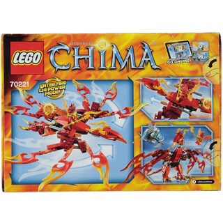 Foto 2 | Set De Construcción Lego Chima 70221 Flinx Ultimate Phoenix - Venta Internacional.