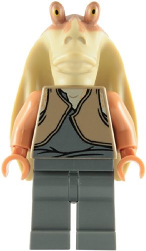 Foto 1 | Minifigura Lego Star Wars Jar Jar Binks Gungan (rediseño De 2011) - Venta Internacional.