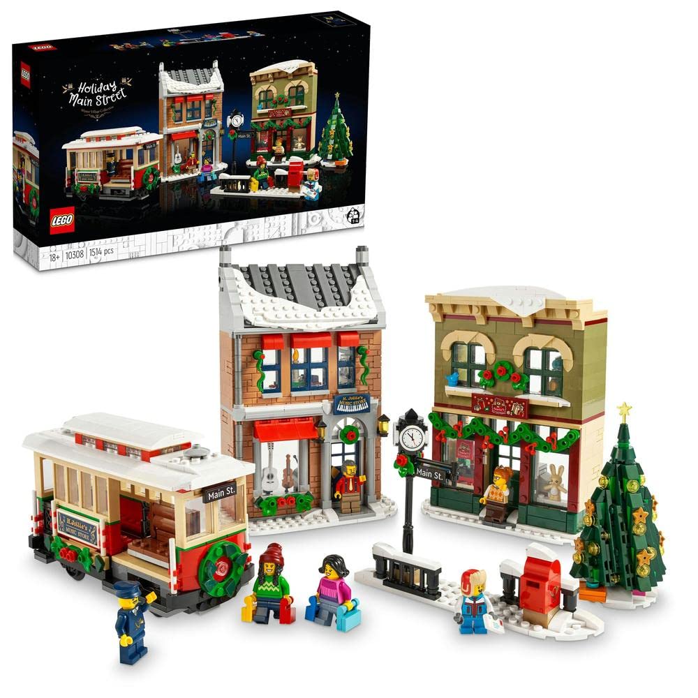 Set De Construcción Lego Main Street En Navidad 10308 - Venta Internacional.