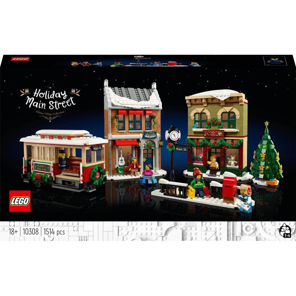 Foto 3 pulgar | Set De Construcción Lego Main Street En Navidad 10308 - Venta Internacional.