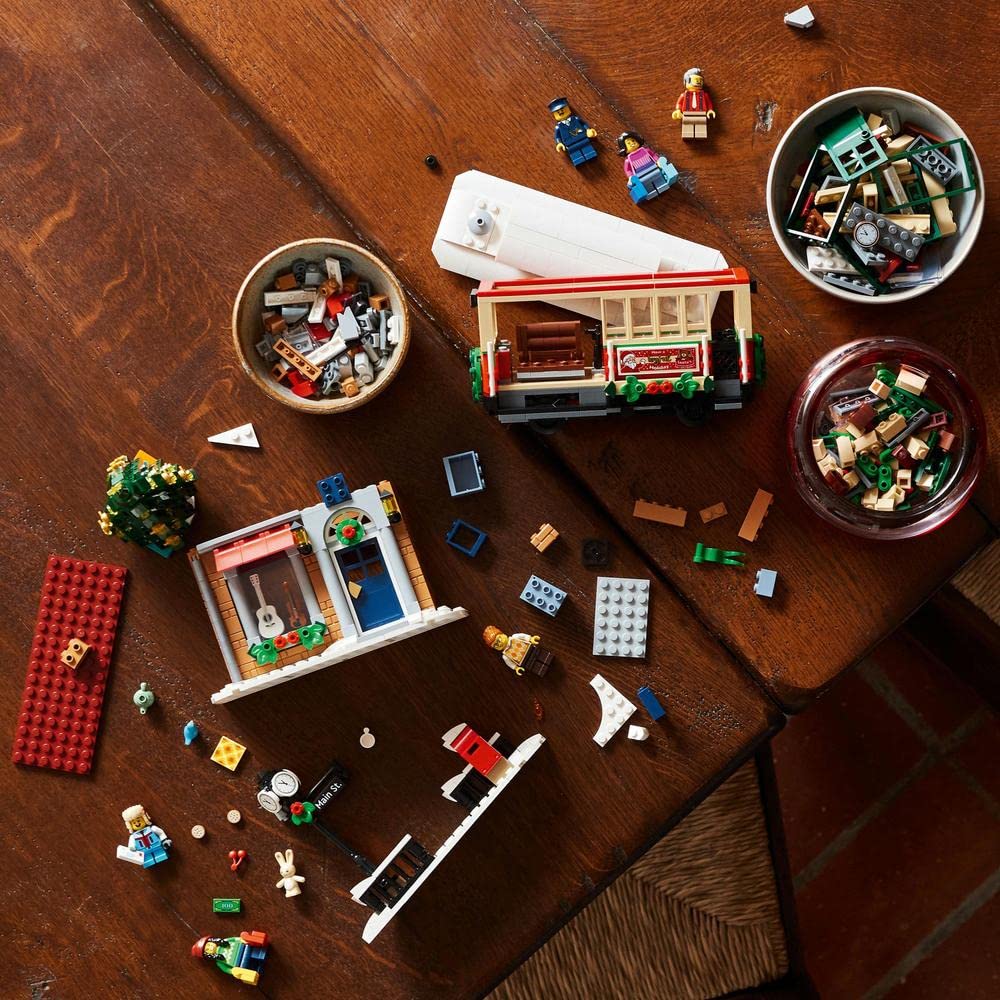 Foto 4 | Set De Construcción Lego Main Street En Navidad 10308 - Venta Internacional.