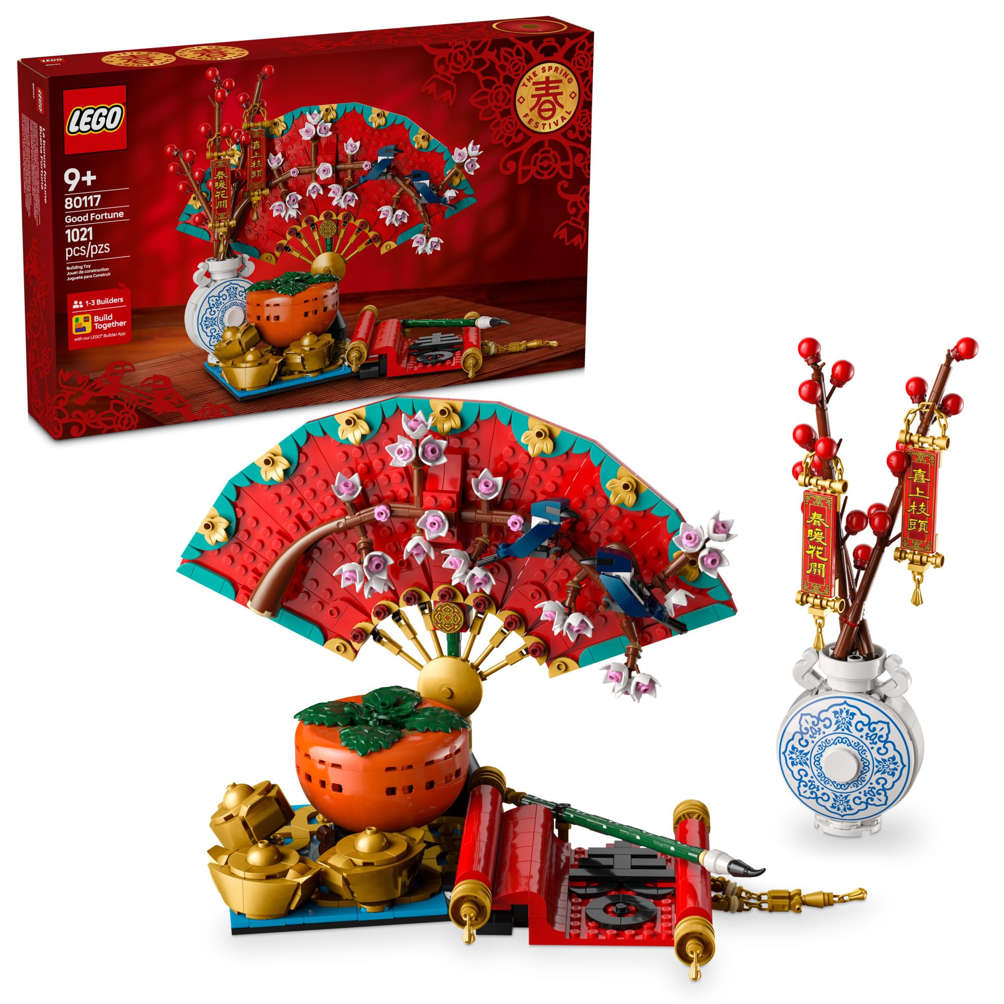 Juguete De Construcción Lego Spring Festival Good Fortune 80117 - Venta Internacional.
