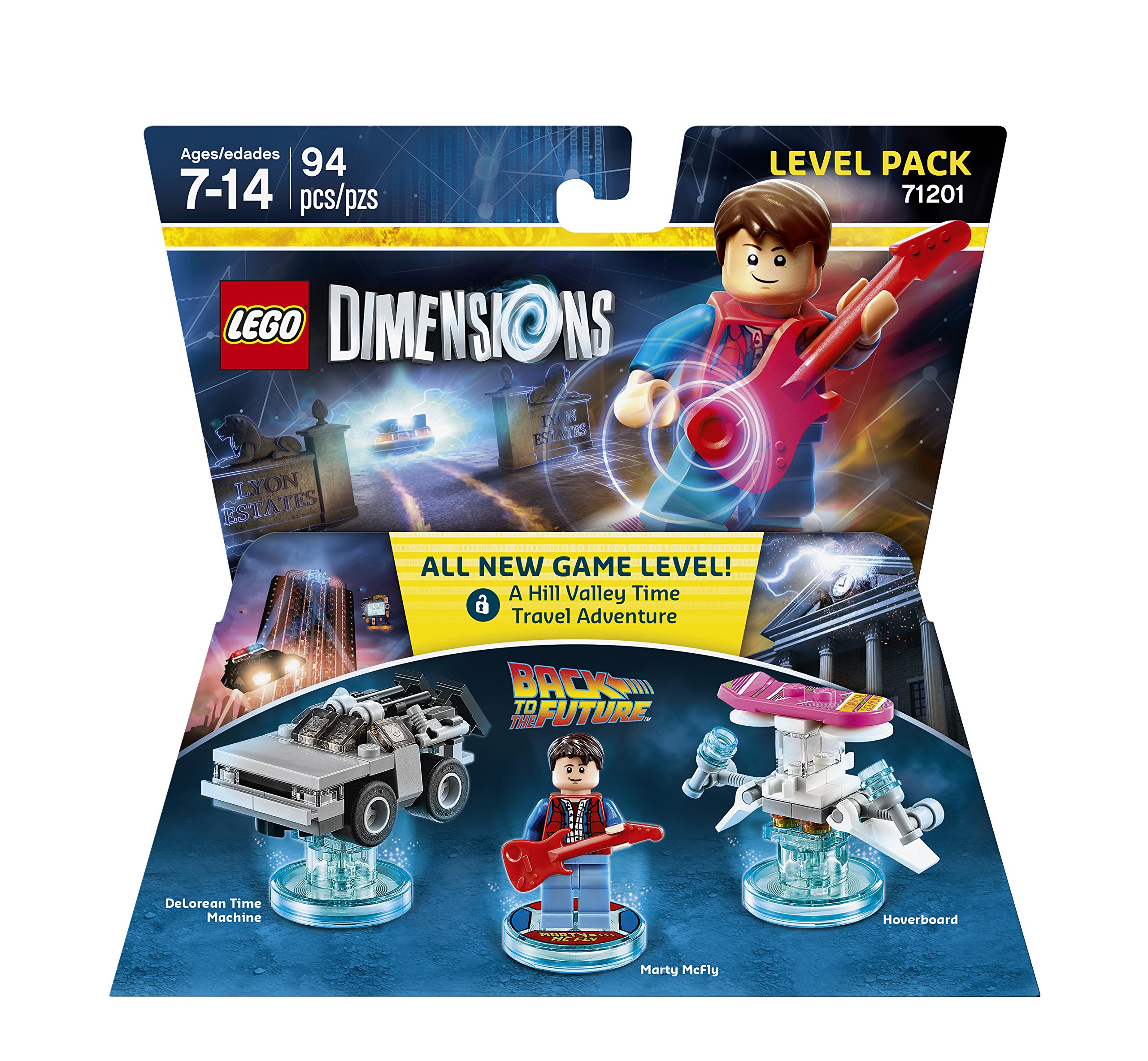 Pack De Niveles Regreso Al Futuro De Lego Dimensions - Venta Internacional.