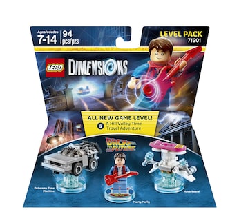 Foto 1 | Pack De Niveles Regreso Al Futuro De Lego Dimensions - Venta Internacional.