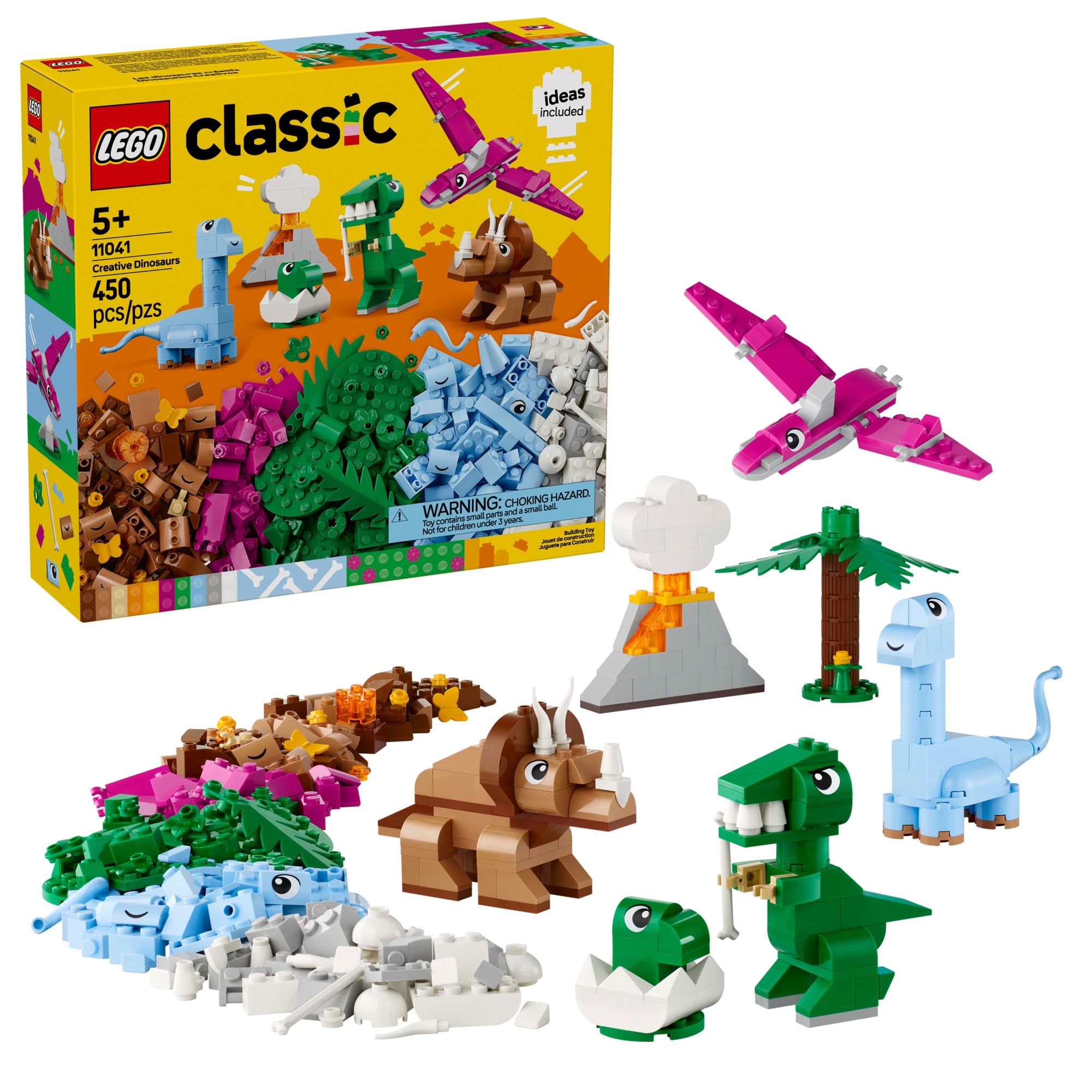 Foto 1 | Bloques De Construcción De Juguete Lego Classic Creative Dinosaurs 11041 - Venta Internacional.