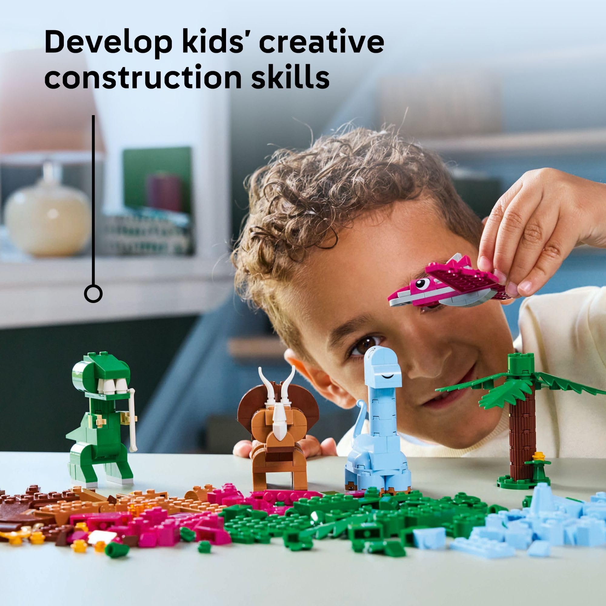 Foto 5 | Bloques De Construcción De Juguete Lego Classic Creative Dinosaurs 11041 - Venta Internacional.