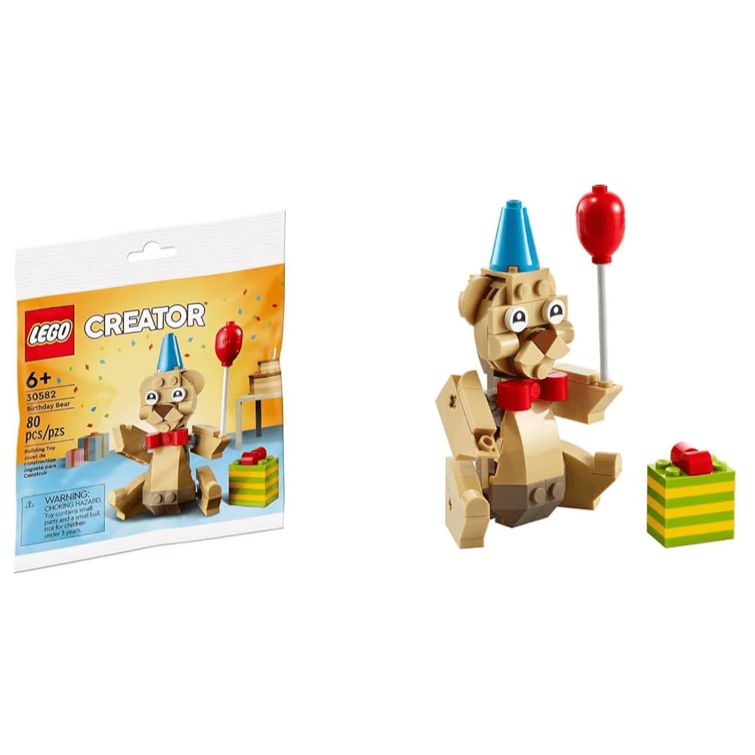 Foto 3 pulgar | Juguete Lego Gxp-821206 80 Piezas De 0 A 14 Años Con Oso De Cumpleaños - Venta Internacional.