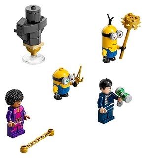 Foto 3 | Blister De Minifiguras Lego Minions Kung Fu Training 40511 - Venta Internacional.
