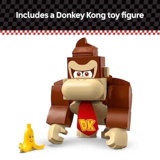 Foto 4 | Set De Construcción De Juguetes Lego Super Mario Kart Donkey Kong - Venta Internacional.