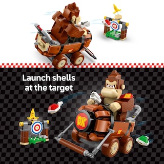 Foto 5 | Set De Construcción De Juguetes Lego Super Mario Kart Donkey Kong - Venta Internacional.
