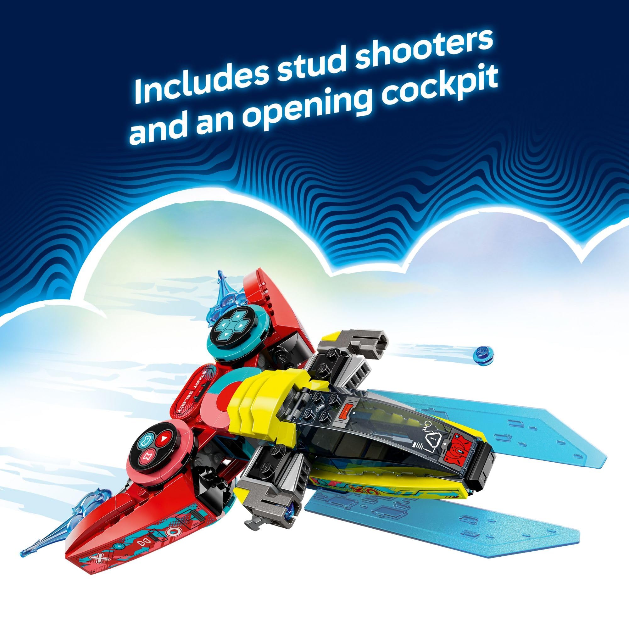 Foto 4 | Set De Juguetes De Construcción Lego Dreamzzz Cooper's Gaming Controller Jet - Venta Internacional.