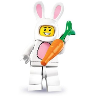 Foto 1 | Minifigura Lego Series 7 Con Traje De Conejo Con Base De Pantalla - Venta Internacional.