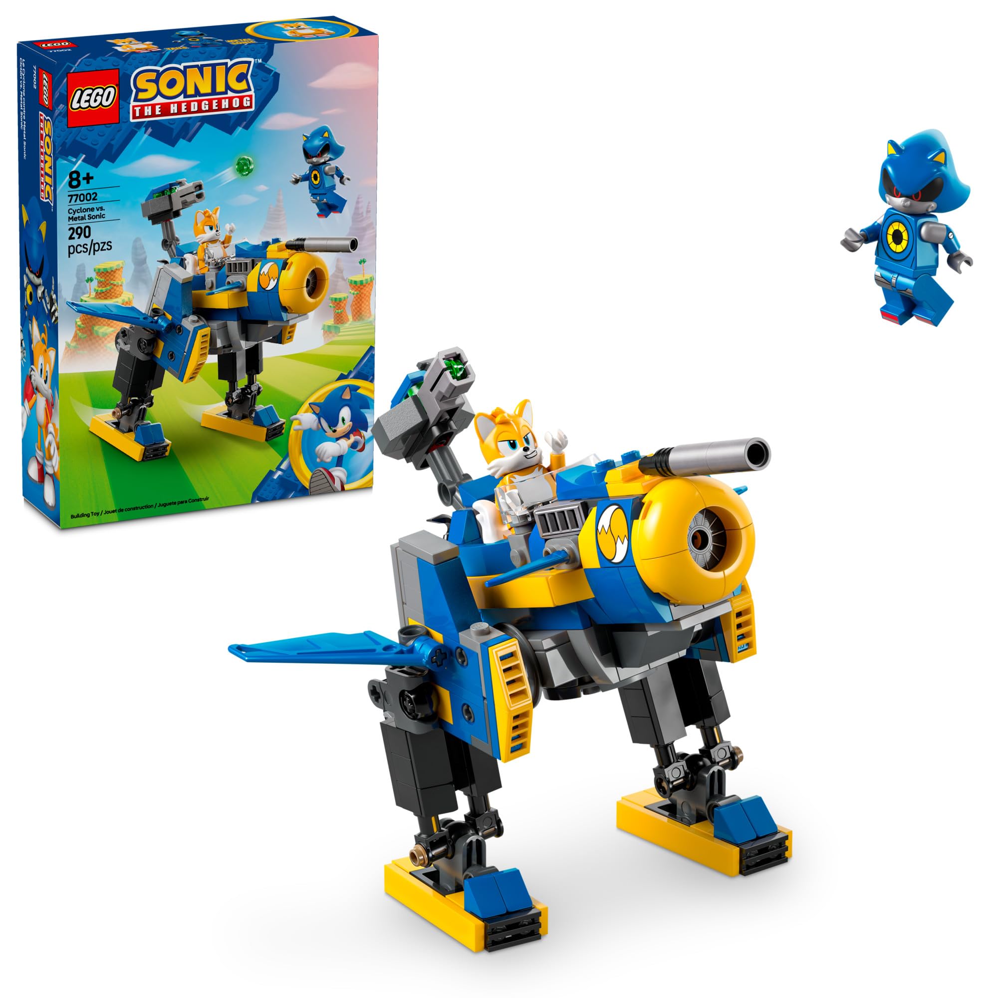 Foto 2 pulgar | Juguete De Construcción Lego Sonic The Hedgehog Cyclone Contra Metal Sonic - Venta Internacional.