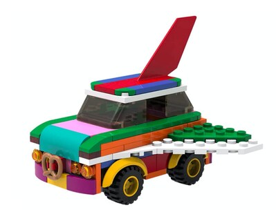 Foto 1 | Coche Volador Reconstruible Lego De Juguete, 113 Piezas, Para Niños Mayores De 6 Años - Venta Internacional.