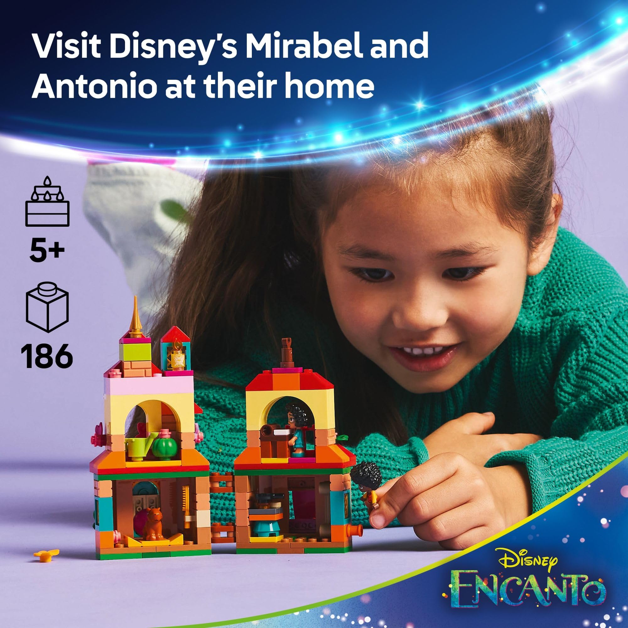 Foto 2 | Set De Juguetes De Construcción Lego Disney Encanto Mini House 43261 - Venta Internacional.