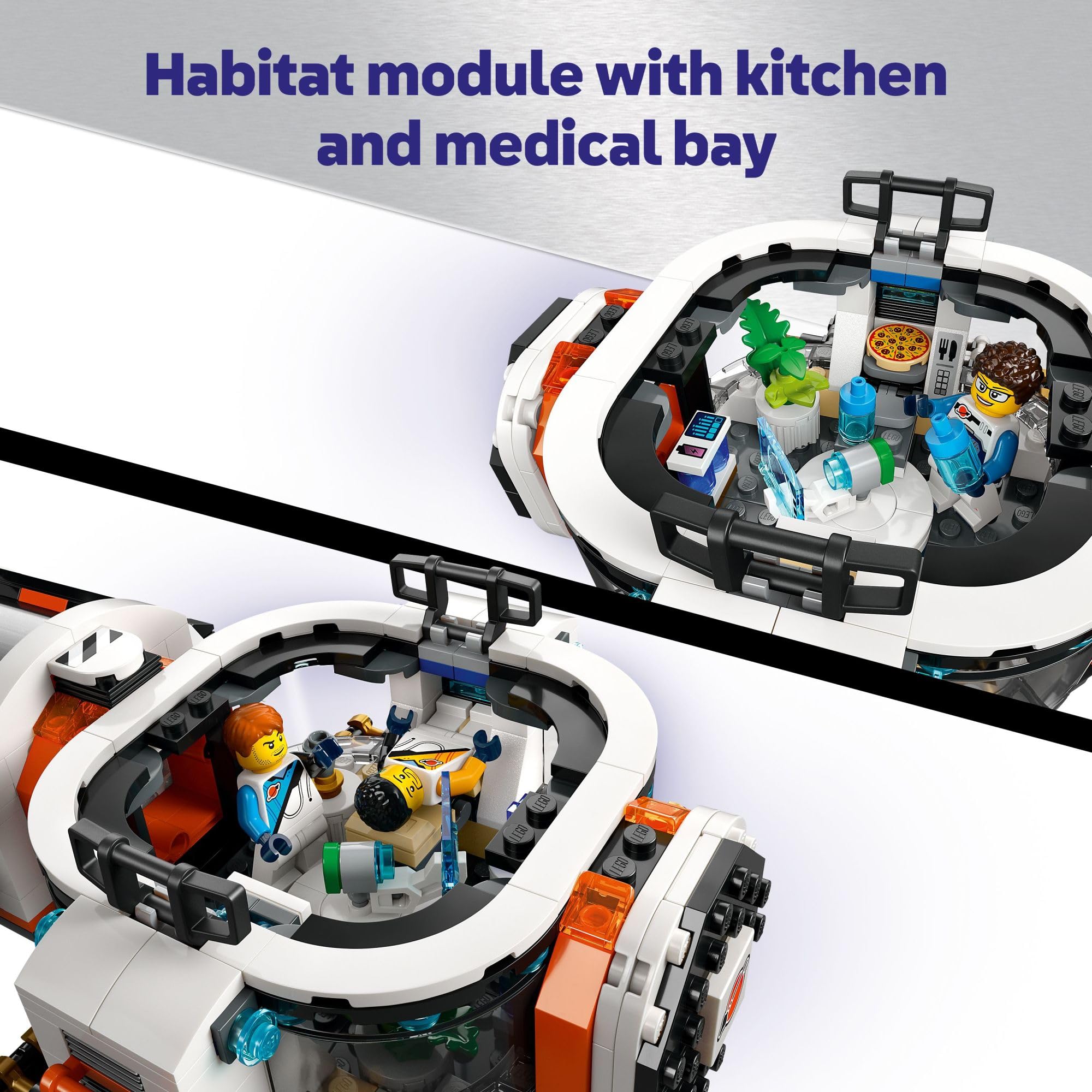 Foto 5 pulgar | Nave Espacial Galáctica Modular Lego City 60446 De Juguete Con Figuras - Venta Internacional.