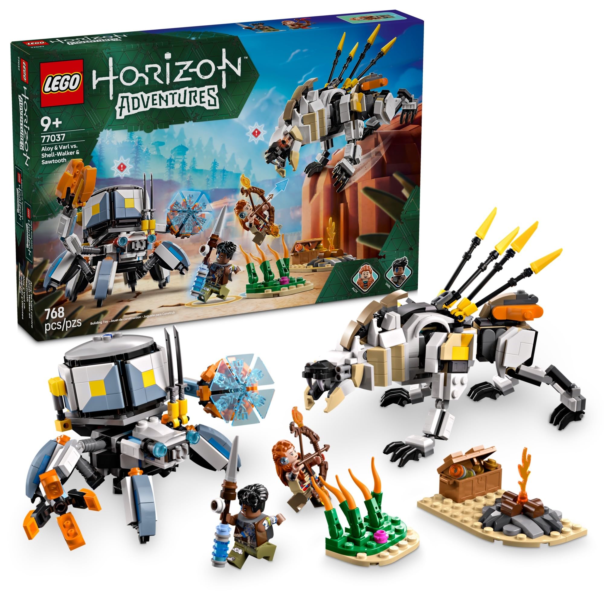 Juguete De Construcción Lego Horizon Adventures Aloy & Varl 77037 - Venta Internacional.