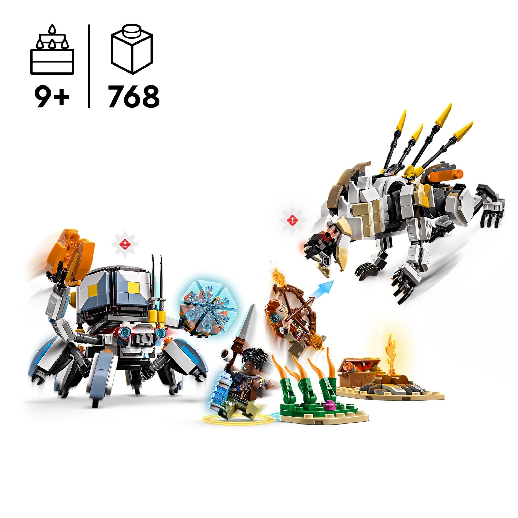 Foto 3 pulgar | Juguete De Construcción Lego Horizon Adventures Aloy & Varl 77037 - Venta Internacional.