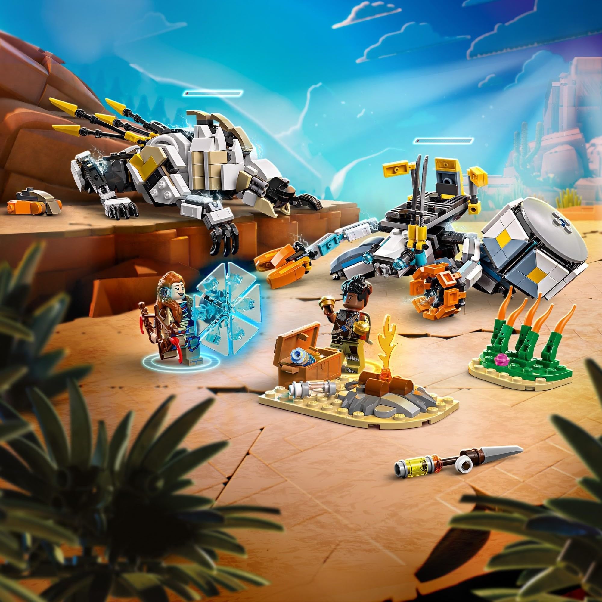 Foto 4 pulgar | Juguete De Construcción Lego Horizon Adventures Aloy & Varl 77037 - Venta Internacional.